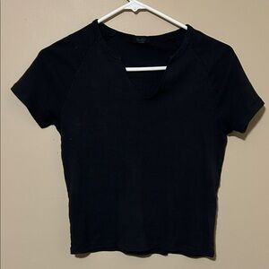 Brandy Melville Black Short Sleeve Tee